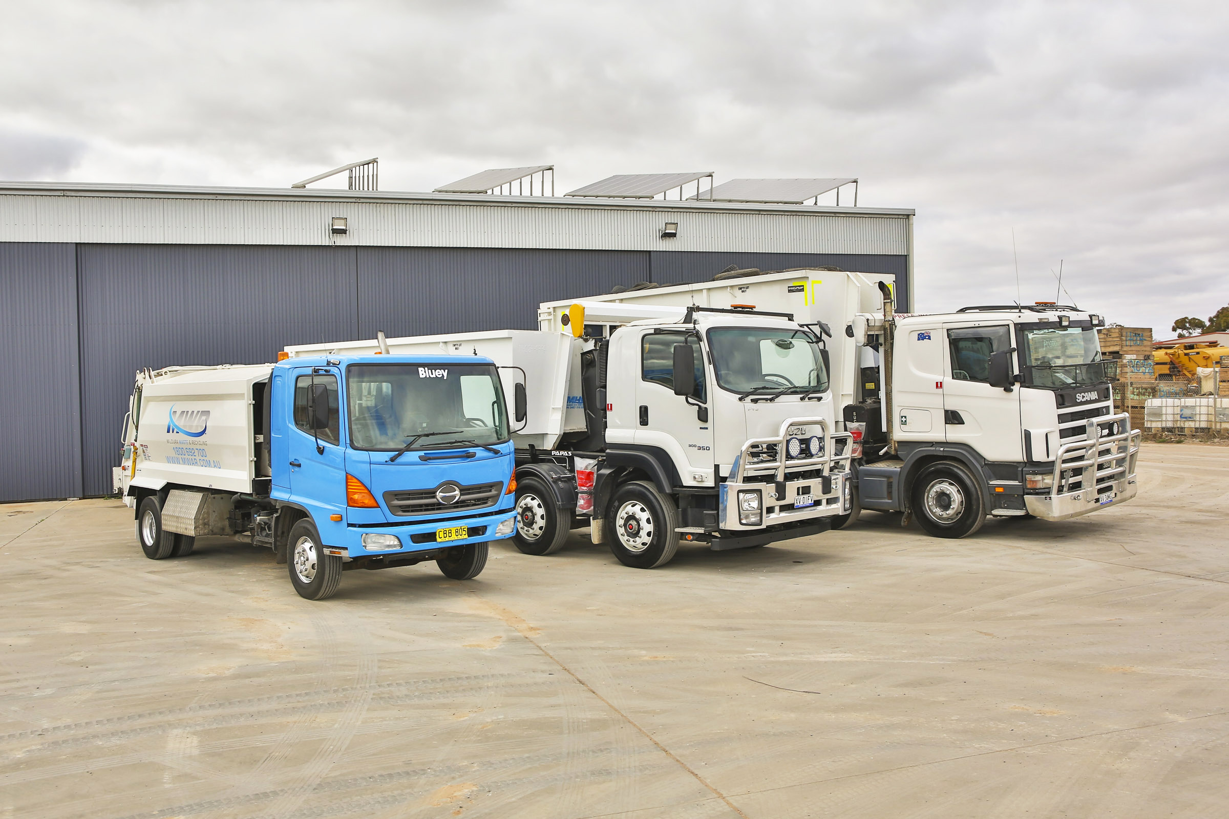 Mobile Trailer Mounted Skip Bin Hire in Mildura Mildura Waste & Recycling